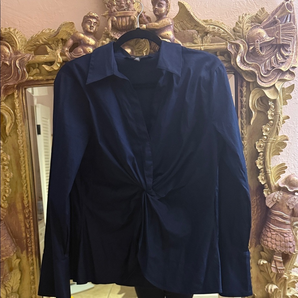 Elegant Navy Women's blouse